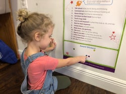 Toddler_Putting _Star_on_14_Talking_Tips_Poster