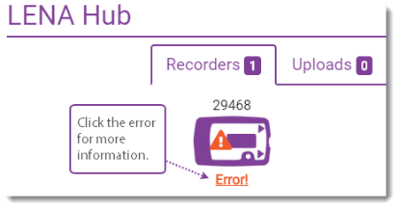 Hub_RecorderError